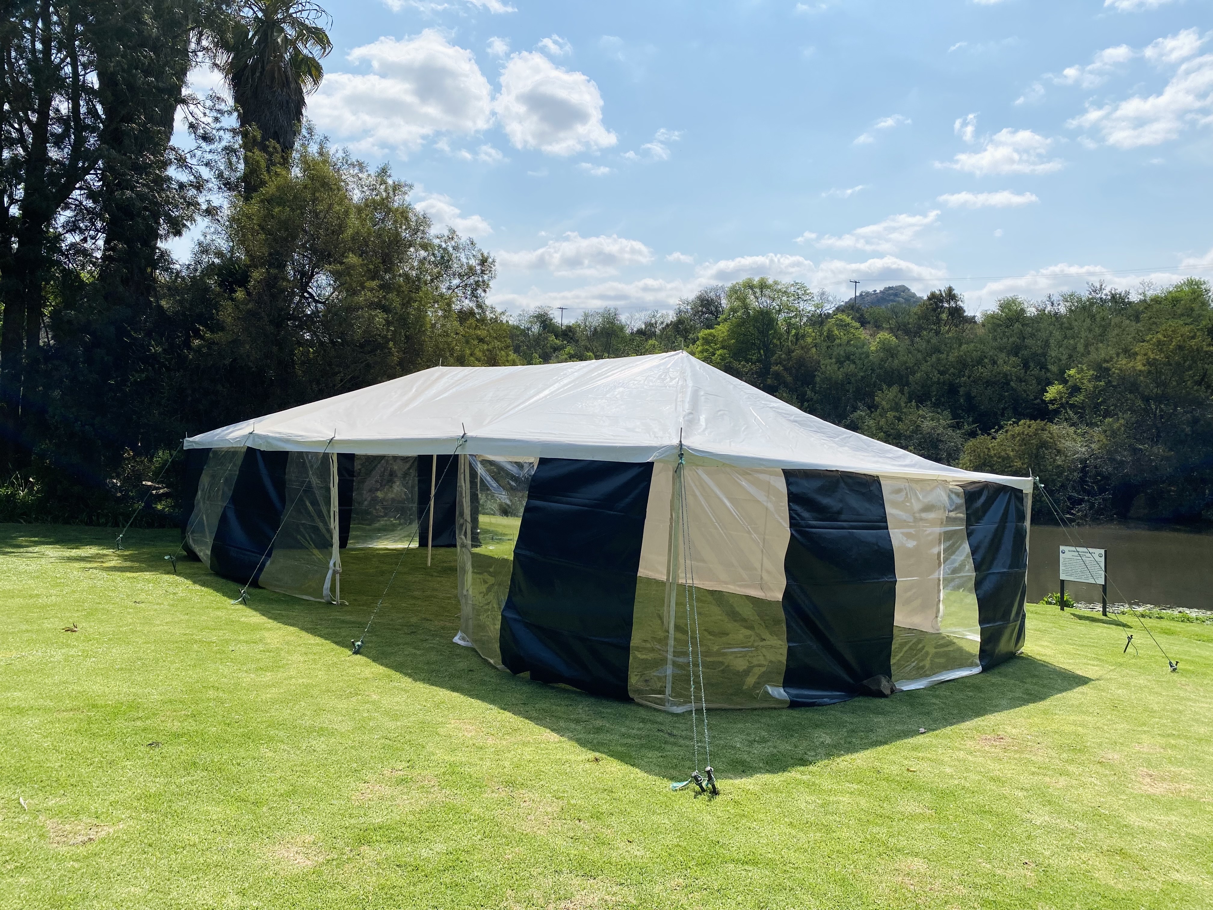 Party Tent with Lighting