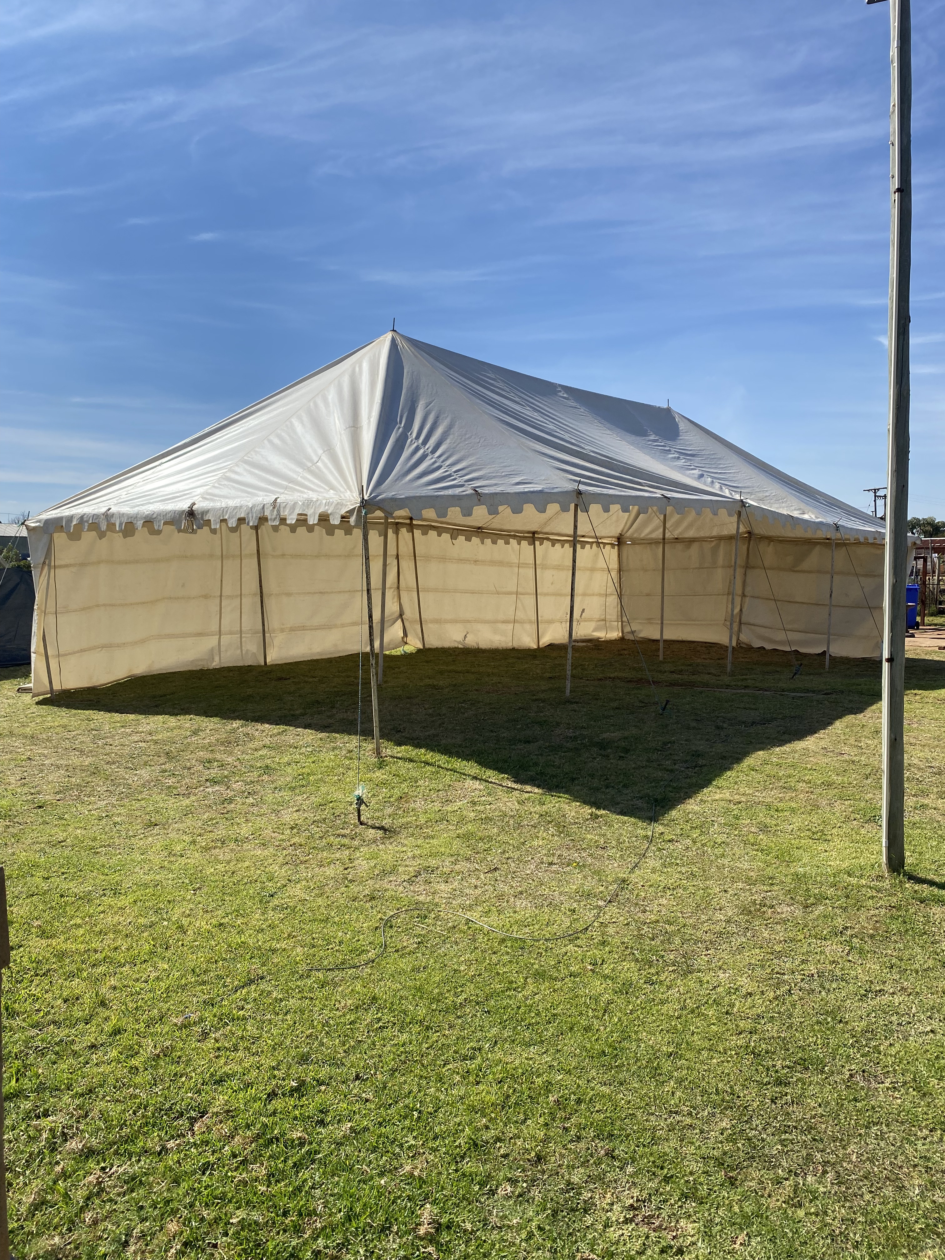Party Tent with Lighting