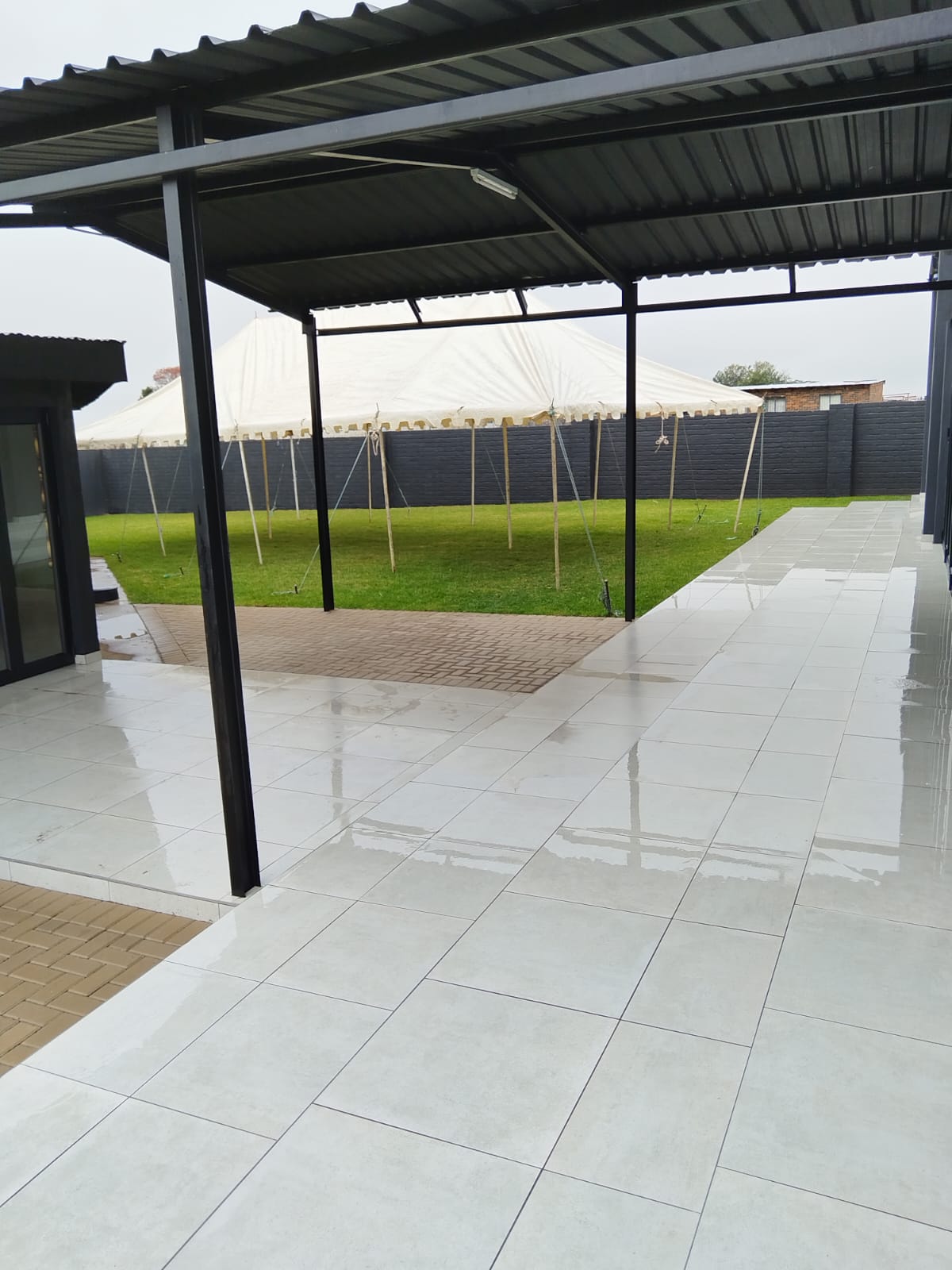 Party Tent with Lighting