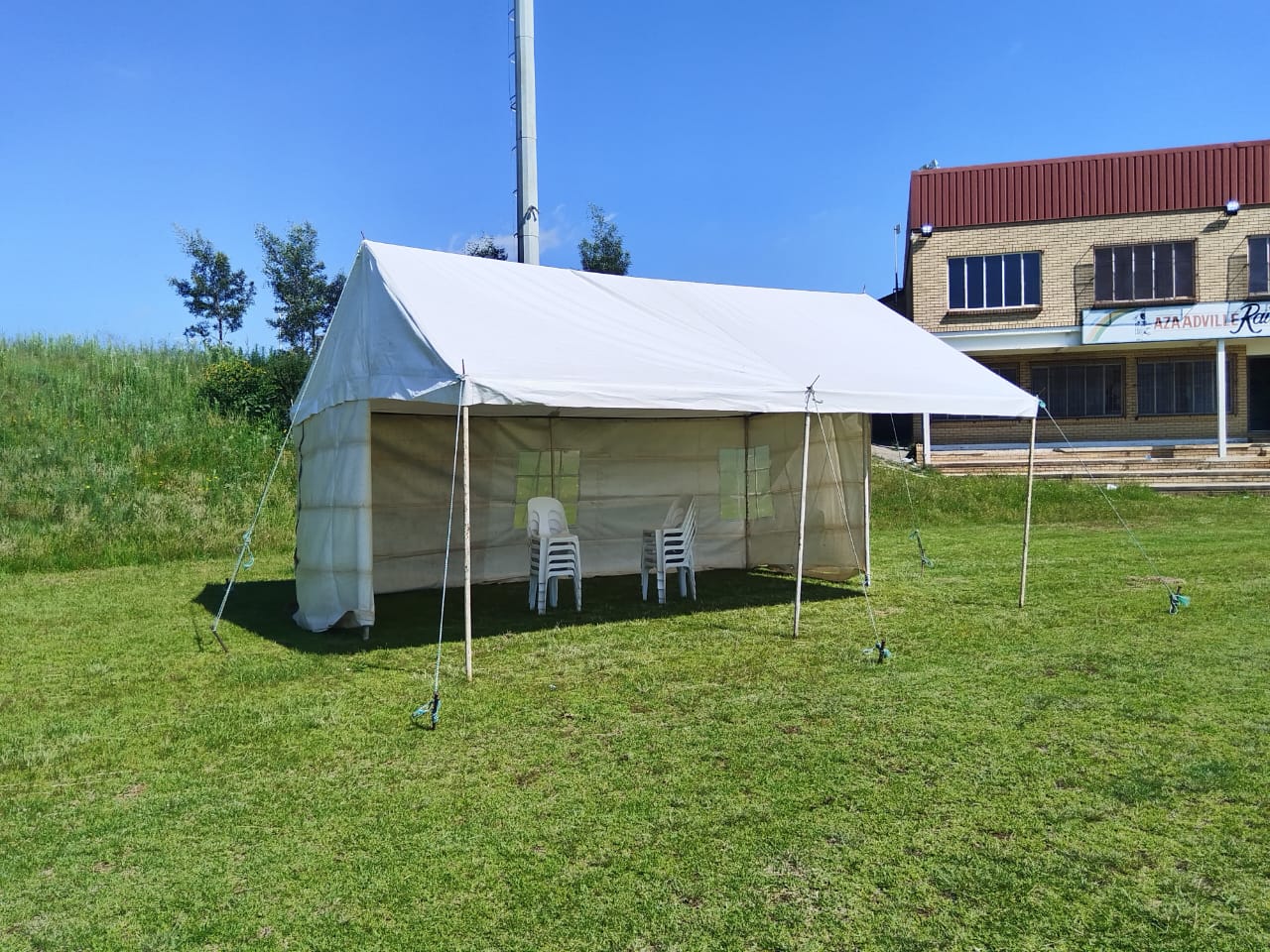 Party Tent with Lighting