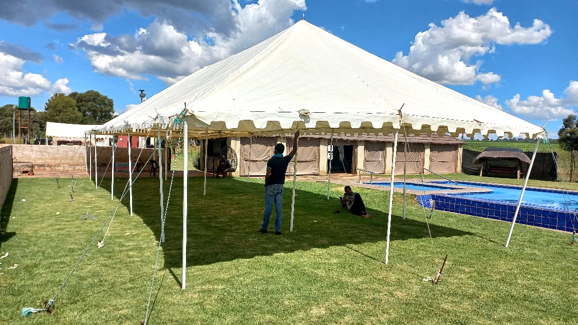 Party Tent with Lighting